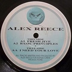 Alex Reece - Fresh Jive / Basic Principles / I Need Your Love - Metalheadz