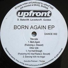 Upfront - Born Again EP - Dance Records