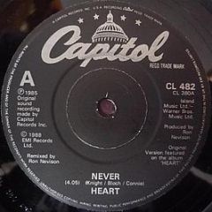 Heart - Never / These Dreams - Capitol