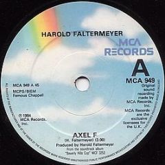 Harold Faltermeyer - Axel F - MCA