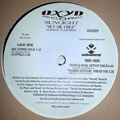 Sunlight - Set Me Free - Oxyd Records