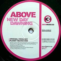 Above - New Day Dawning - 3 Beat Music Ltd.