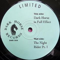 Jim Polo - The Night Rider Part One - Dark Horse Records