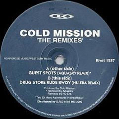 Cold Mission - Guest Spots / Drug Store Rude Bwoy (The Remixes) - Reinforced Records