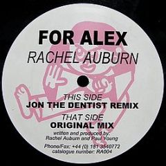 Rachel Auburn - For Alex - Rachel Auburn Records