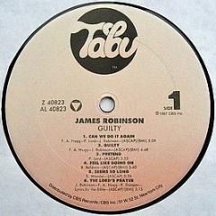 James Robinson - Guilty - Tabu Records