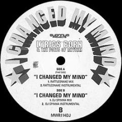 Lyrics Born & The Poets Of Rhythm - I Changed My Mind - Mo Wax