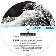Sensé - Digital Spirituality EP - Casa Del Soul Records
