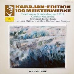 Beethoven* - Christoph Eschenbach - Berliner Philh - Klavierkonzert Nr. 1 - Coriolan-Overtüre - Deutsche Grammophon