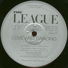 The League Unlimited Orchestra - Love And Dancing - Virgin