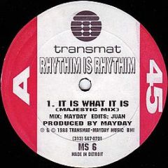 Rhythim Is Rhythim - It Is What It Is (Sealed Copy) - Transmat