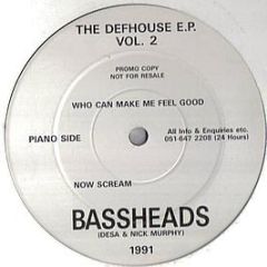 Bassheads - The Defhouse E.P Vol. 2 - White