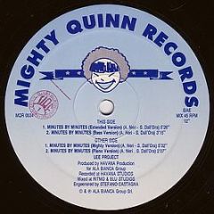 Lee Project - Minutes By Minutes - Mighty Quinn Records