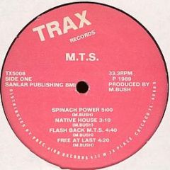 M.T.S. - M.T.S. - Trax Records