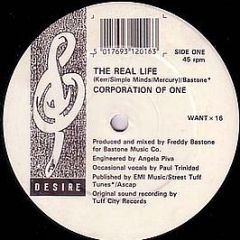 Corporation Of One - The Real Life - Desire Records