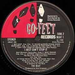 The Beat  - I Just Can't Stop It - Go-Feet Records