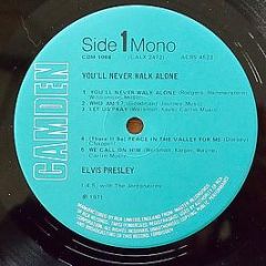 Elvis Presley - You'll Never Walk Alone - Rca Camden