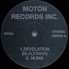 Various Artists - Untitled - Moton Records Inc.
