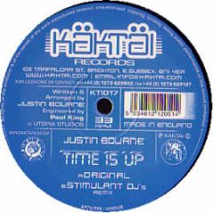 Justin Bourne - Time Is Up - Kaktai