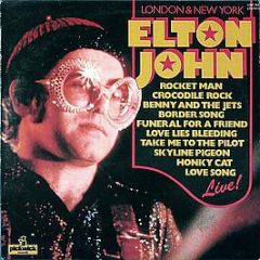 Elton John - London & New York - Pickwick Records