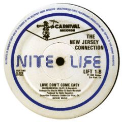 The New Jersey Connection - Love Don't Come Easy - Carnival