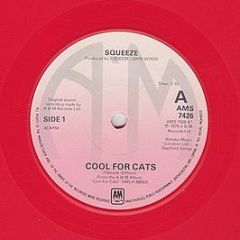 Squeeze - Cool For Cats - A&M Records