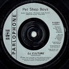 Pet Shop Boys - DJ Culture - Parlophone