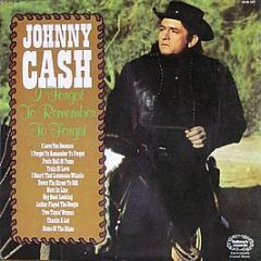 Johnny Cash - I Forgot To Remember To Forget - Hallmark Records