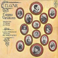 Elgar / London Philharmonic Orchestra / Sir Adrian - Enigma Variations / Introduction & Allegro For Strings - Classics For Pleasure