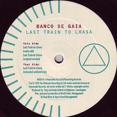 Banco De Gaia - Last Train To Lhasa - Mammoth Records