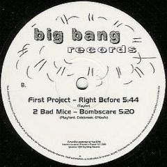 DJ Seduction / Acen / 2 Bad Mice - Hardcore Heaven / Trip To The Moon / Bombscare - Big Bang Records