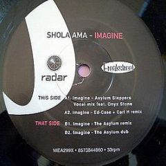 Shola Ama - Imagine (The Garage Remixes) - Radar