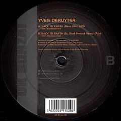 Yves Deruyter - Back To Earth - Uk Bonzai
