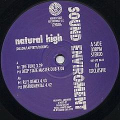Sound Environment - Natural High - Higher State Records