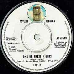 Eagles - One Of These Nights - Asylum Records