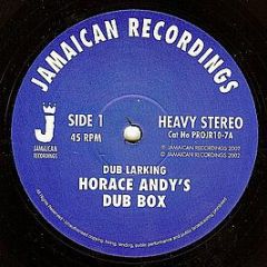 Horace Andy - Dub Box - Jamaican Recordings