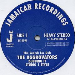 The Aggrovators - Dubbing It Studio 1 Style - Jamaican Recordings