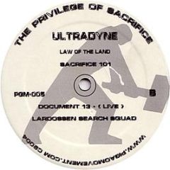 Ultradyne - The Privilege Of Sacrifice - Pi Gao Movement