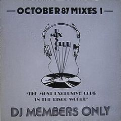 Various Artists - October 87 - Mixes 1 - DMC