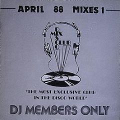 Various Artists - April 88 Mixes 1 - DMC
