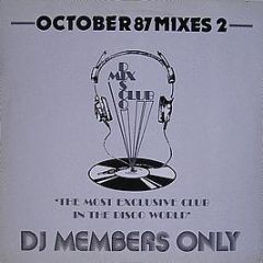 Various Artists - October 87 - Mixes 2 - DMC