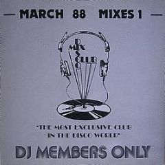Various Artists - March 88 - Mixes 1 - DMC