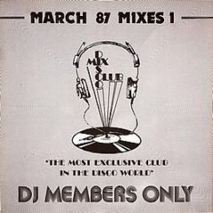 Various Artists - March 87 - Mixes 1 - DMC