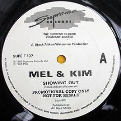 Mel & Kim - Showing Out / System - Supreme Records