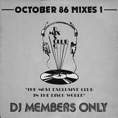 Various Artists - October 86 Mixes 1 - DMC