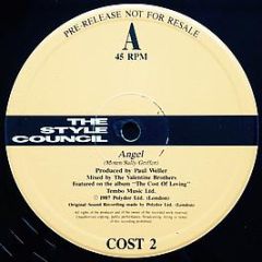 The Style Council - Angel / Heaven's Above - Polydor