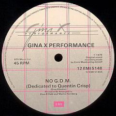 Gina X Performance - No G.D.M. / Nice Mover - EMI