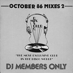 Various Artists - October 86 Mixes 2 - DMC