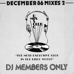 Various Artists - December 86 - Mixes 2 - DMC