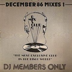 Various Artists - December 86 - Mixes 1 - DMC